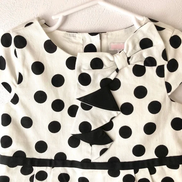 NWT Janie and Jack Polka Dot Dress with RuffleDress 2T